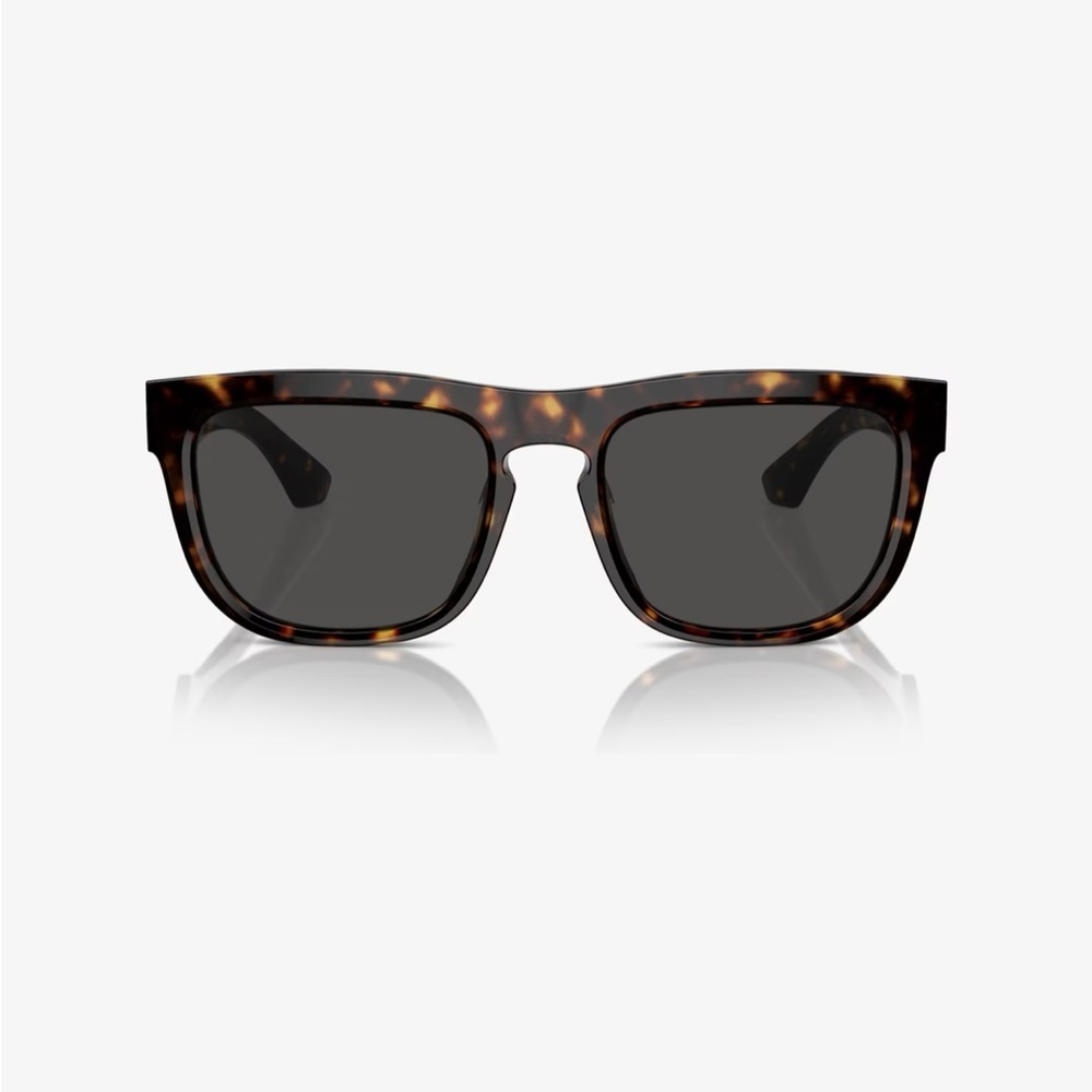BURBERRY, BE4431U, dark grey dark Havana